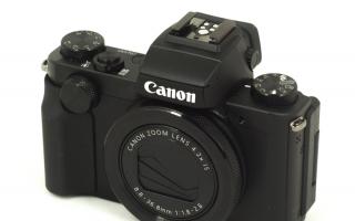 Программное обеспечение компактных камер Canon (на примере комплекта камеры Canon PowerShot G7) Объектив и стабилизация изображения в Canon PowerShot G15